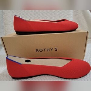 Rothy's Bold Red Flats